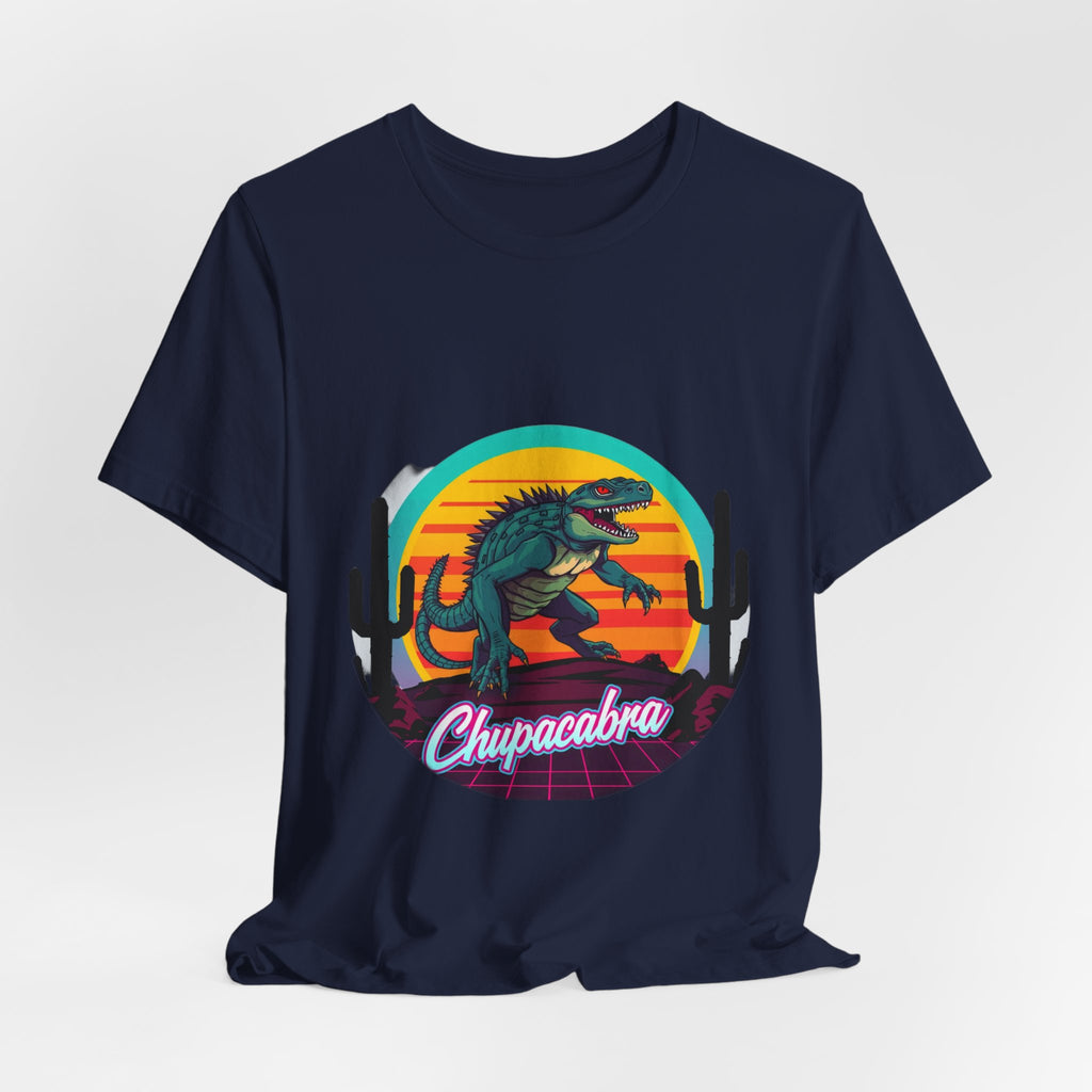 Chupacabra Synthwave T-Shirt | Retro 80s Cryptid Tee