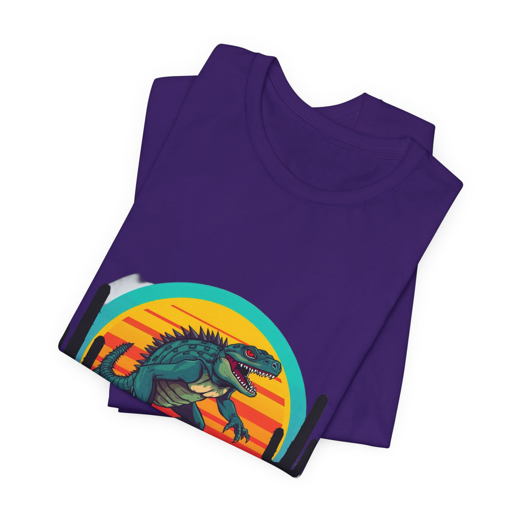 Chupacabra Synthwave T-Shirt | Retro 80s Cryptid Tee