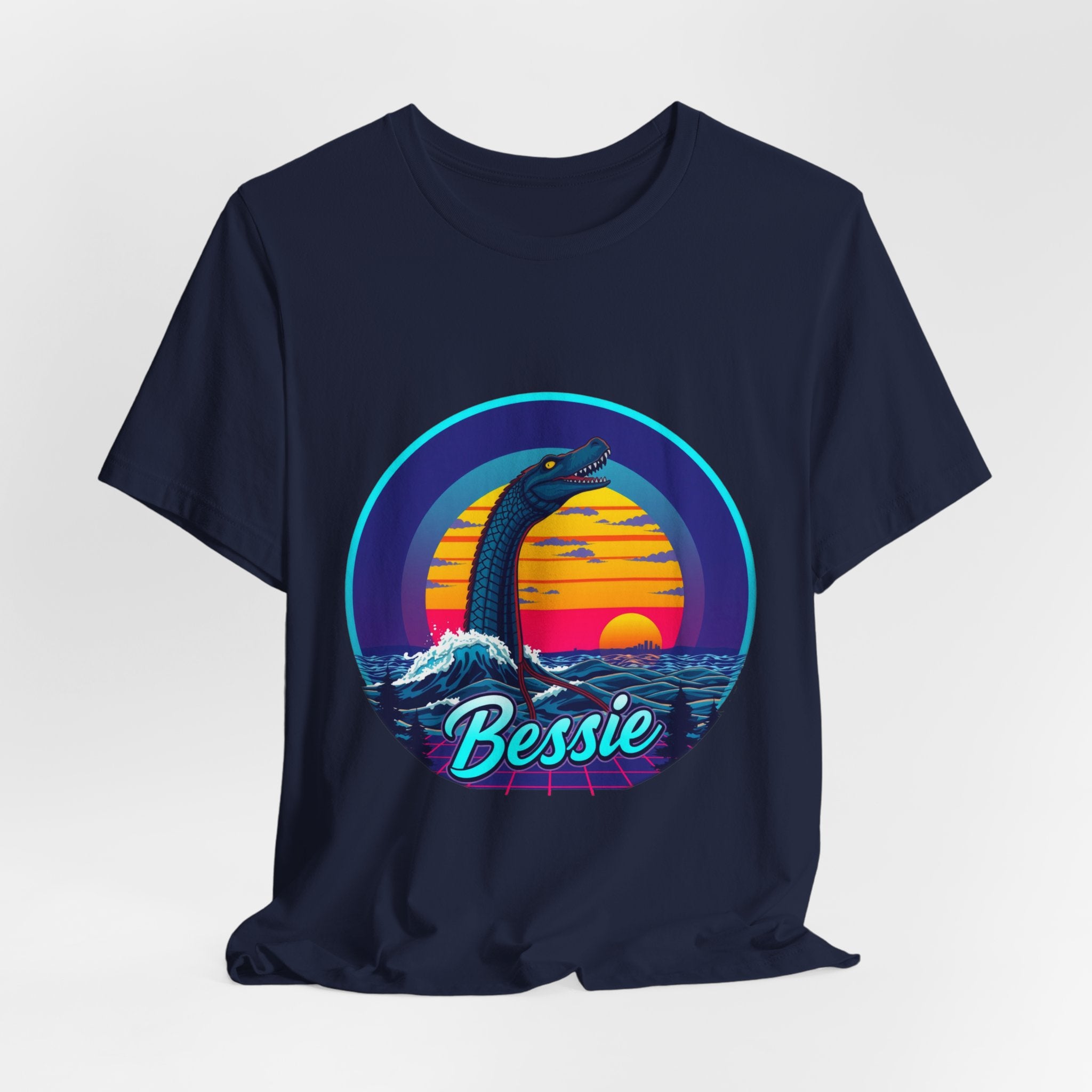 Bessie Lake Erie Monster T-Shirt | Retro 80s Cryptid Tee