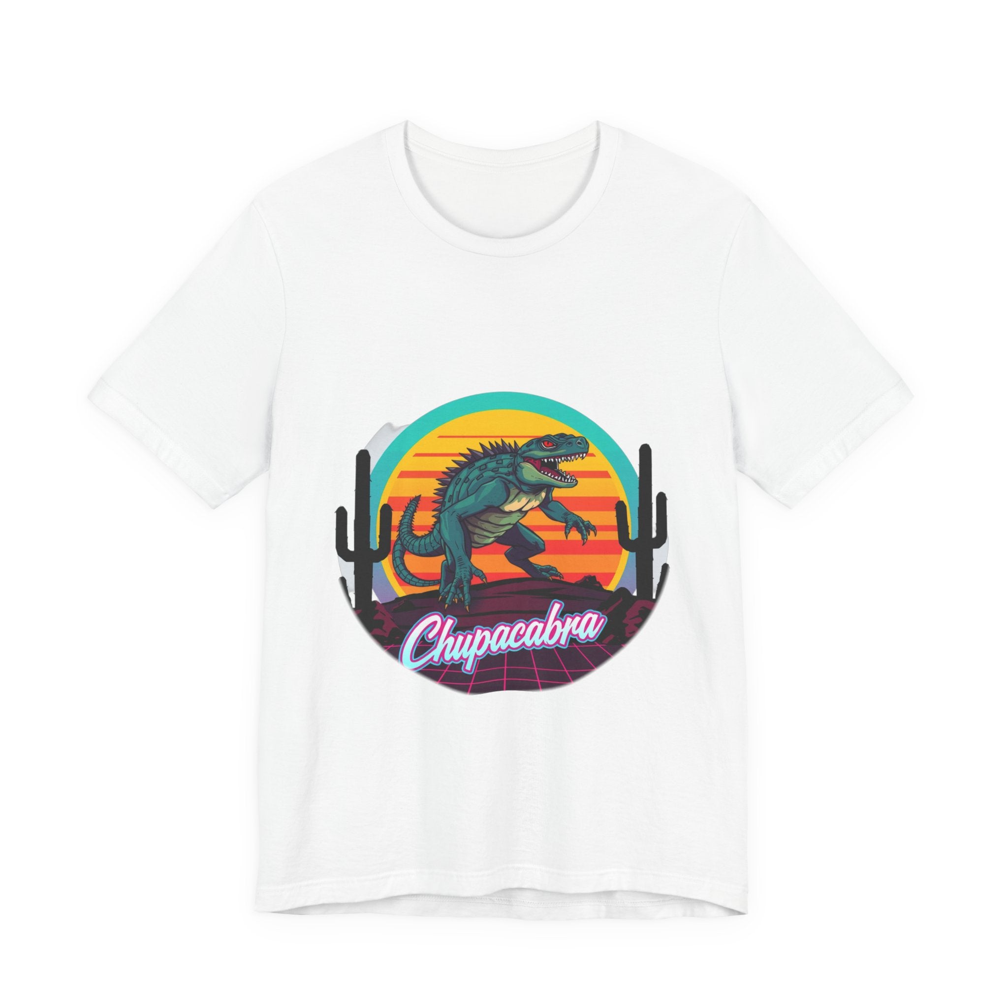 Chupacabra Synthwave T-Shirt | Retro 80s Cryptid Tee