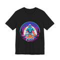 Yeti Synthwave T-Shirt | Retro 80s Cryptid Tee
