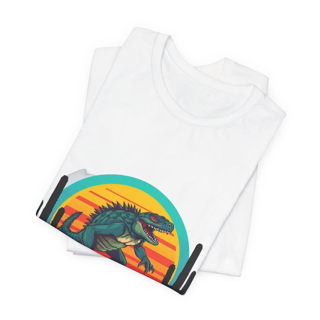 Chupacabra Synthwave T-Shirt | Retro 80s Cryptid Tee