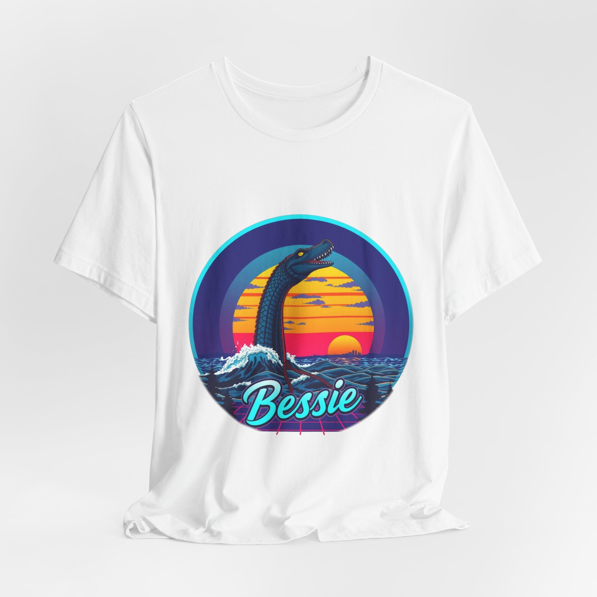 Bessie Lake Erie Monster T-Shirt | Retro 80s Cryptid Tee