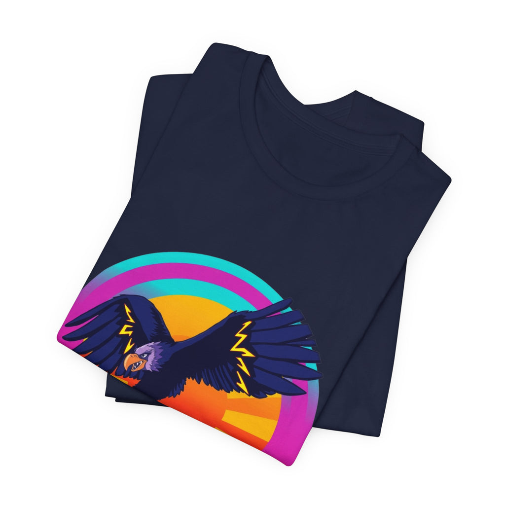 Thunderbird Synthwave T-Shirt | Retro 80s Cryptid Tee