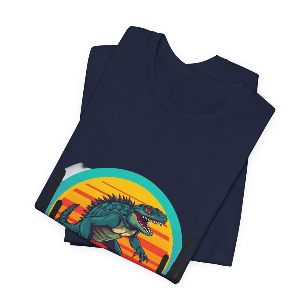 Chupacabra Synthwave T-Shirt | Retro 80s Cryptid Tee