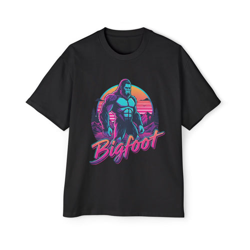 Bigfoot Retro Sunset T‑Shirt