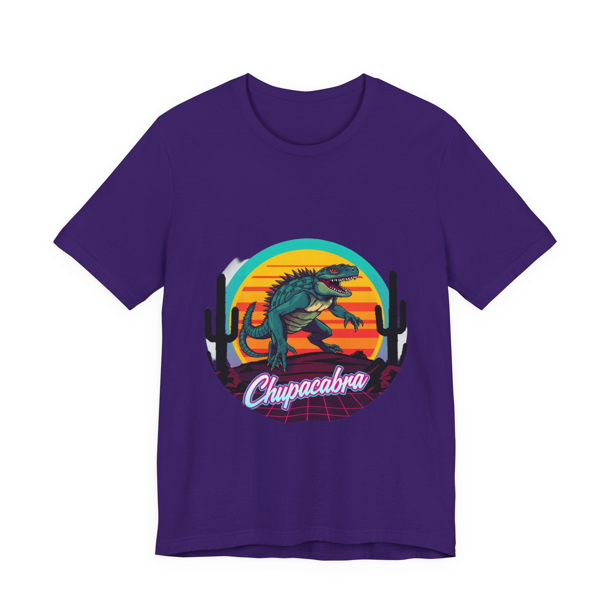 Chupacabra Synthwave T-Shirt | Retro 80s Cryptid Tee